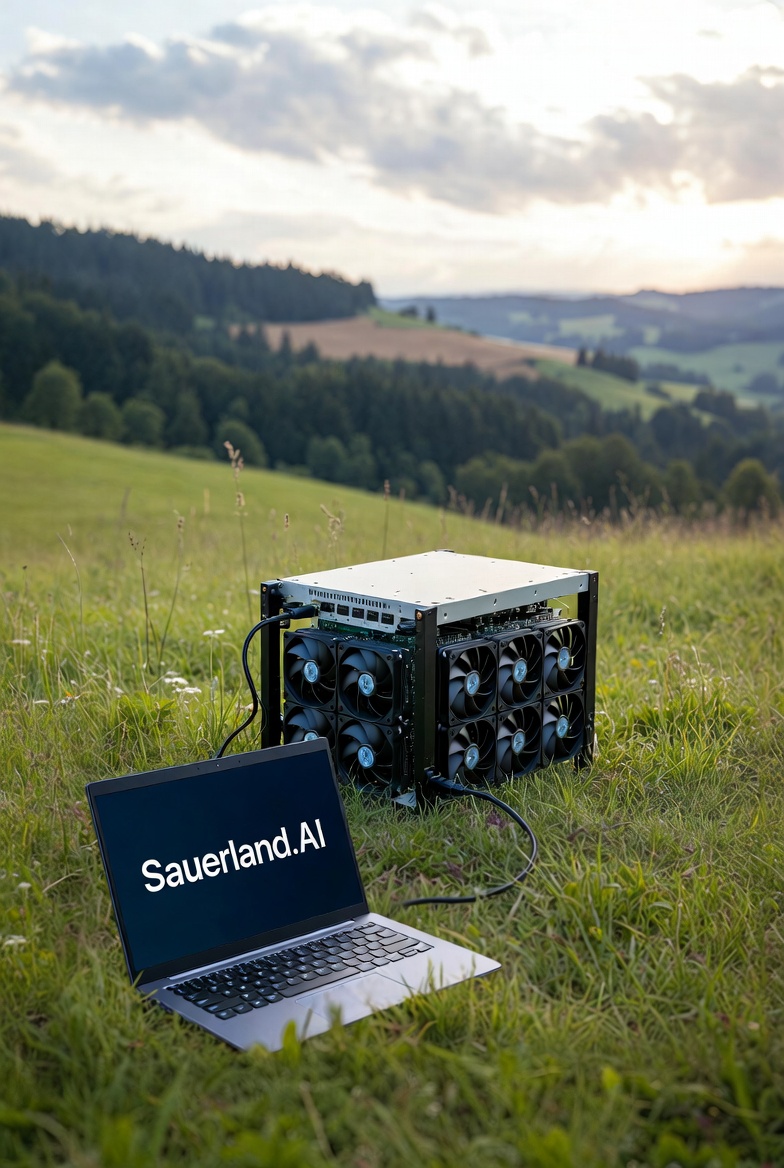 Lokale Infrastruktur im Grünen